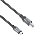 SONERO USB 2.0 Kabel SPC-U020-010 C/B 1m grau-schwarz