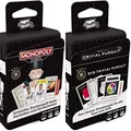 Monopoly Deal Kartenspiel und DFB Trivial Pursuit Kartenspiel 2er Set .  Fußball