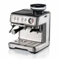 Ariete 1313/10, Espressomaschine, 2 l, Kaffeebohnen, Kaffeekapsel, Kaffeepad, Eingebautes Mahlwerk, 1600 W, Silber