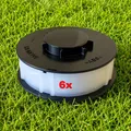 Spulen für ALDI Rasentrimmer Gardenline Ersatzfadenspule Trimmer Fadenspule 6 St