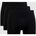 Schiesser Trunks mit Stretch-Anteil im 3er-Pack in Black, Größe XXL