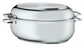 WMF Bräter mit Deckel Multibräter Schmortopf 8,5 L Cromargan Edelstahl 41x28 cm