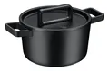 WMF Bräter Flavour, Ø 24 cm Gusseisen, 5,2 Liter, Gusseisen-Kochgeschirr, Deckel
