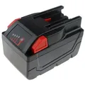 Akku für Milwaukee HD28 SG, HD28 SX, eq. M28, Wurth Master H 28-MA, 28V, 6 Ah, Li-Ion