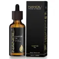 NANOIL Rizinusöl – natürliches, reines, kaltgepresstes, ungeröstetes Bio Rizinusöl. Pflegeöl für Haar, Körper und Gesicht, 50 ml. Naturpflege für gesunde, strahlende Haut und schnelles Haarwachstum