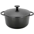 Krüger Fleischtopf Rustica Ø20cm Gusseisen, schwarz
