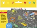 6 EBERHARD FABER Straßenmalkreide Maus, 6er Kartonetui