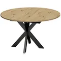 Mäusbacher Esstisch mit Auszug Big System Ø 130/ 170 cm Holzoptik Asteiche 130