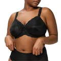 Triumph Damen Minimizer-BH Ladyform Soft W X, mit Bügel, ohne Polsterung, Verstellbare Träger, 85H, Schwarz