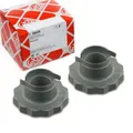 2X FEBI BILSTEIN MUTTER ACHSSTUMMEL ANTRIEBSWELLE AUDI SEAT SKODA VW 30028