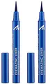Manhattan Eyemazing Liner, Blauer Filz-Eyeliner für Idealenes Auftragen, Farbe Blueless 77L, 1 x 1,2ml
