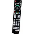 Ersatz Fernbedienung für Panasonic TV TX-L42DT50B | TX-L42DT50E | TX-L42DT50Y | TX-L42ET50 - Schwarz