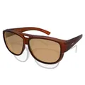 ActiveSol Überzieh-Sonnenbrille El Pavana, für Brillenträger, UV400 Schutz, polarisiert