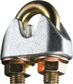 Design61 10x Drahtseilklemme 6,5mm Seilklemme Bügelklemmen Bügelseilklemme