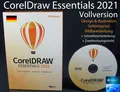 Corel DRAW Essentials 2021 + Photo-Paint Vollversion Windows Box + DVD OVP NEU