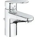 Grohe Europlus Waschtischbatterie mit herausziehbarem Auslauf chrom - 33155002 - Silber