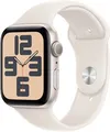 Apple Watch SE (44mm) GPS MXEV3QF/A (polarstern/polarst) Smartwatch