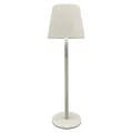 Tischleuchte Outdoor Tischlampe sand creme usb dimmbar touch 48 LED 11x36cm neu
