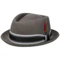 Stetson Filzhut (1-St) Wollfilzhut mit Futter grau L (58-59 cm)