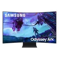 Samsung Odyssey Ark G97NC (2nd Gen), Curved Gaming Monitor, 55 Zoll, Mini-LED VA-Panel, 4K UHD-Auflösung, AMD FreeSync Premium Pro, Reaktionszeit 1 ms, Bildwiederholrate 165 Hz, Schwarz, S55CG970N