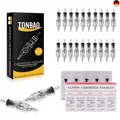 Cartridge Nadeln - TONBAO 20 Stück Cartridges Nadeln 3 Round Liner for Machine