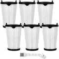 CX7 Filter 6 Stück AEG CX7 2 QX8 Ersatzfilter Akkusauger Staubsauger Wartung Set