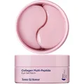 Augenpads gegen Augenringe Korean Skincare Peptid Kollagen Hydrogelmaske für ...