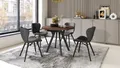 Design Esstisch Almo ausziehbar 90 cm bis 145 cm rund Esszimmer Tisch