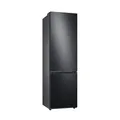 Samsung RB38C7B5AB1/EF Kühl-Gefrierkombination, 203 cm, 387 l, AI-Kühlschrank mit Gefrierfach, SmartThings AI Energy Mode, No Frost+, SpaceMax, Metal Cooling, Premium Black Steel