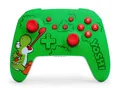 PowerA Wireless Controller for Nintendo Switch - Hungry Yoshi, Switch Lite/Switch-OLED Model, Nintendo Switch 2, AA Battery Powered (Battery Included), Bluetooth, Motion Controls, Officially Licensed