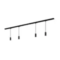 Briloner Schienensystem RAIL Stromschiene LED Pendelleuchte schwarz Länge 1556