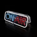 ON AIR Neonschilder, LED Live dekorative Lichter, Streaming Recording Schild, USB verbunden, für Streamers Influencers Gamers Room Bar Club Home Party Dekoration… (Multi)