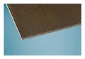 Premium Polycarbonat Hohlkammerplatte 980 x 2000 x 16 mm - Bronce - 2810406