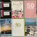Goldbach Grußkarten 50.Geburtstag - 25 Glückwunschkarten im Sortiment - UVP