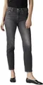 Levi's Damen Jeanshose 501 Crop High Rise, Straight Fit, Schwarz (Long Live The Queen), W31/L28