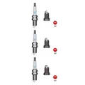 3x NGK 4292 Zündkerze für Mercedes-Benz W202 S202 W203 S203 CL203 W210 S210 W211