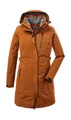Killtec Parka KOW 165 WMN PRK Wasser- und winddichter Parka mit Teddyfleece und abnehmbarer Kapuze