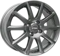 Rial Milano titanium 6x15 ET38 - LK4/98 ML58.1 Alufelge grau