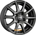 4x RIAL MILANO Titanium 6x15 ET38 4x98 Alufelgen 15 Zoll