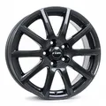 1x RIAL MILANO 4-LOCH titanium 6.0Jx15 4x98 ET38
