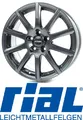 4x Rial Milano 6X15 4/98 ET38 Titanium