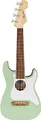 Fender Fullerton Strat® Uke, Walnut Fingerboard, White Pickguard, Surf Green
