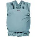 Hoppediz Babytragetuch, Blau, Textil, 50x0.1x460 cm, Baby on Tour, Babytragen & Tragetücher