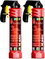 F-Exx 8.0 C - 2er Pack Auto-Feuerlöscher ohne Treibgas mit Frostschutz von -20° bis +70° C Made in Germany