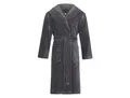 Bugatti Bademantel Roberto, Grau, Uni, ISO 9001, Fkt, Made in Austria, Oeko-Tex® Standard 100, besonders flauschig, hochwertige Qualität, Badtextilien, Bademäntel, Bademäntel Herren