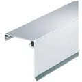 Wetterschenkel-Klemmdeckel Alu preßblank - 60 mm breit 2000 mm