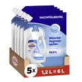 Sagrotan Wäsche-Hygienespüler Himmelsfrische Nachfüller 5x1.2l