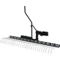 vidaXL Vertikutierer Vertikutierer für Aufsitzmäher 109 cm schwarz