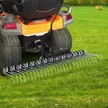 Vertikutierer für Aufsitzmäher Rasenlüfter Entmooser Rasenkamm 109cm vidaXL