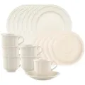 Villeroy & Boch Kaffeeservice, Weiß, Keramik, 18-teilig, 8.1x6.7x9.8 cm, Essen & Trinken, Geschirr, Geschirr-Sets, Kaffeeservice